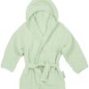 Verzorgen Meyco Baby | Badjas Pre-Washed Hydrofiel Uni - Soft Green - 98/104