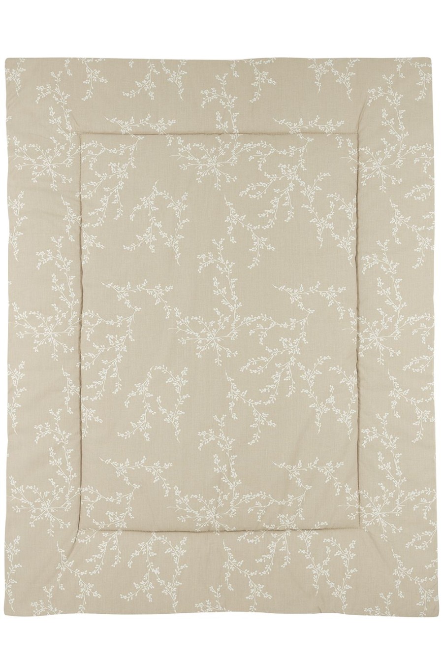 Thuis Meyco Baby | Boxkleed Branches - Sand - 80X100Cm