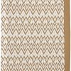 Slapen Meyco Baby | Wieglaken 2-Pack Ikat - Sand/Toffee - 75X100Cm