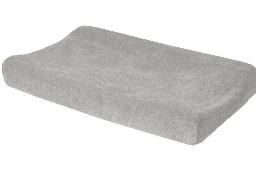 Verzorgen Meyco Baby | Aankleedkussenhoes Velvet - Light Grey - 50X70Cm