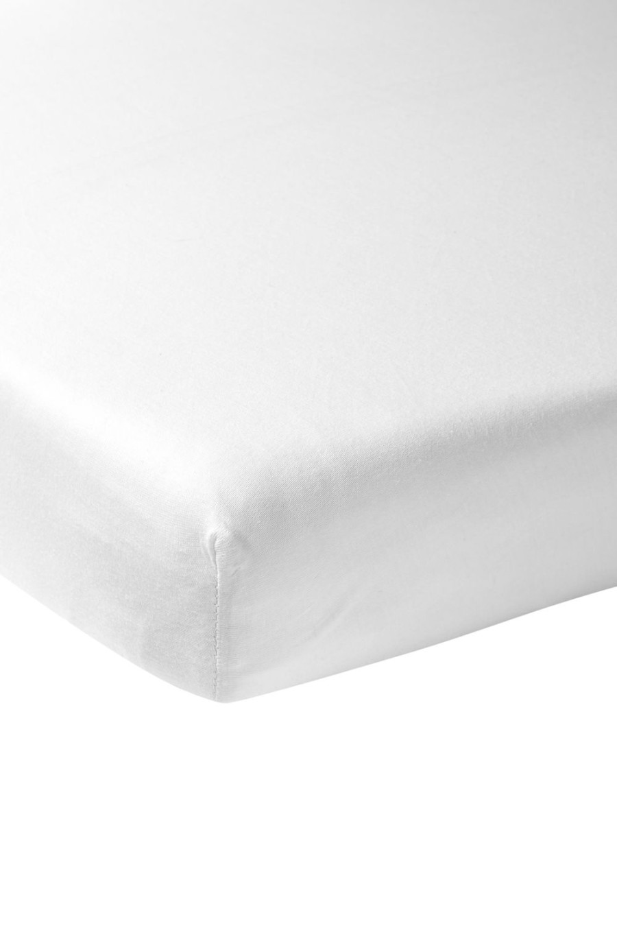 Slapen Meyco Baby | Hoeslaken Ledikant Uni - White - 60X120Cm