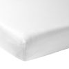 Slapen Meyco Baby | Hoeslaken Wieg Uni - White - 40X80Cm