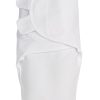 Slapen Meyco Baby | Swaddlemeyco Inbakerdoek Uni - White - 0-3 Maanden