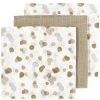 Verzorgen Meyco Baby | Hydrofiele Doeken 3-Pack Stains - Sand - 70X70Cm