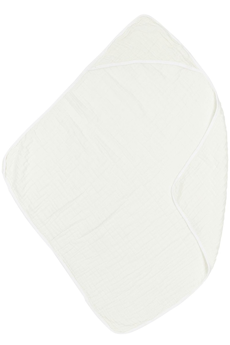 Verzorgen Meyco Baby | Badcape Pre-Washed Hydrofiel Uni - Offwhite - 80X80Cm