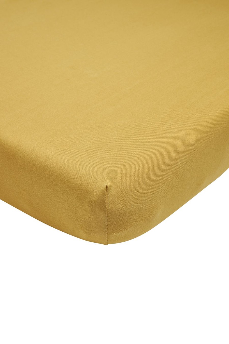 Slapen Meyco Baby | Hoeslaken Eenpersoonsbed Uni - Honey Gold - 80X200Cm