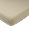 Slapen Meyco Baby | Hoeslaken Wieg Uni - Taupe - 40X80/90Cm