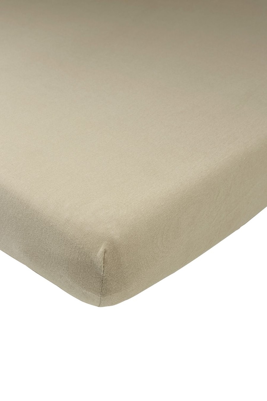 Slapen Meyco Baby | Hoeslaken Wieg Uni - Taupe - 40X80/90Cm