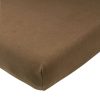 Slapen Meyco Baby | Hoeslaken Juniorbed Uni - Chocolate - 70X140/150Cm