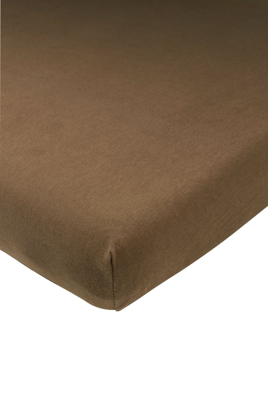 Slapen Meyco Baby | Hoeslaken Juniorbed Uni - Chocolate - 70X140/150Cm