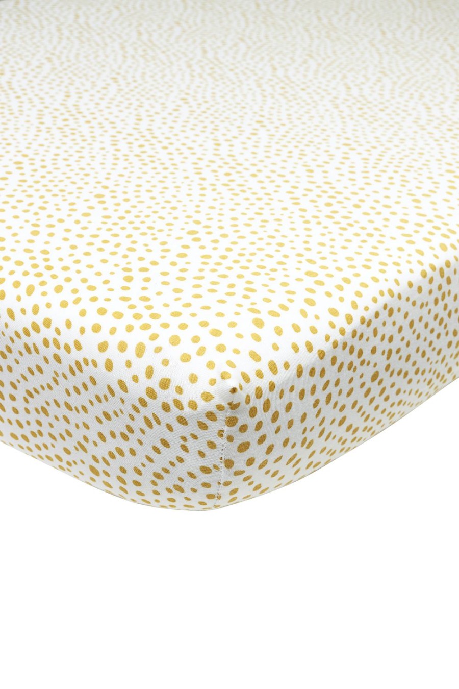 Slapen Meyco Baby | Hoeslaken Eenpersoonsbed Cheetah - Honey Gold - 90X200Cm