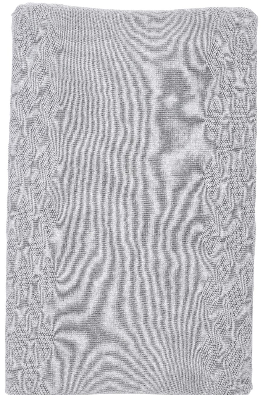 Verzorgen Meyco Baby | Aankleedkussenhoes Biologisch Diamond - Grey Melange - 50X70Cm