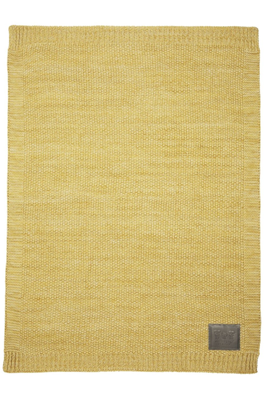 Slapen Meyco Baby | Wiegdeken Woezel & Pip - Yellow - 75X100Cm