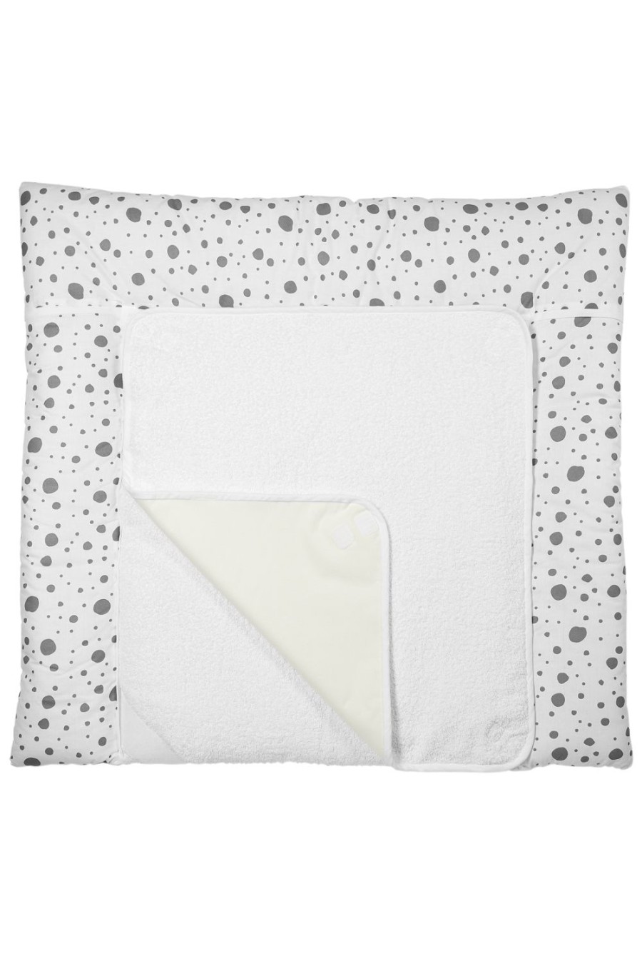 Verzorgen Meyco Baby | Aankleedkussen Dots - Neutral - 85X75Cm