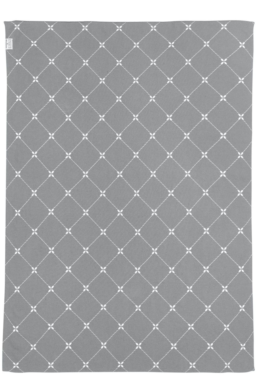 Slapen Meyco Baby | Wiegdeken Louis - Grey - 75X100Cm