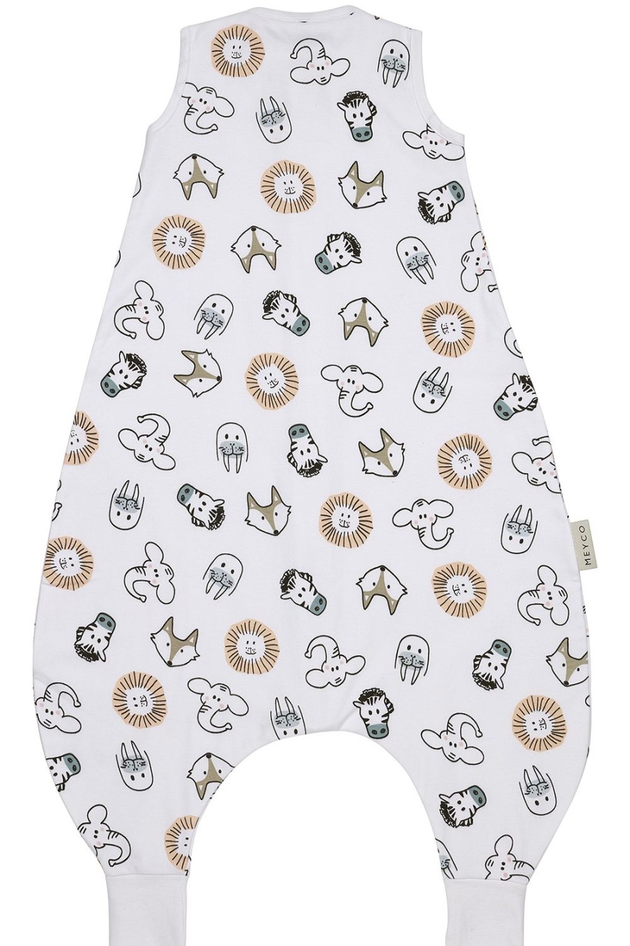 Slapen Meyco Baby | Baby Zomer Slaapoverall Jumper Animal - Multicolour - 80Cm