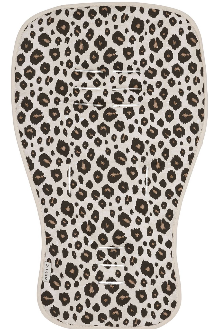 Onderweg Meyco Baby | Buggy Inlegger Leopard - Sand Melange