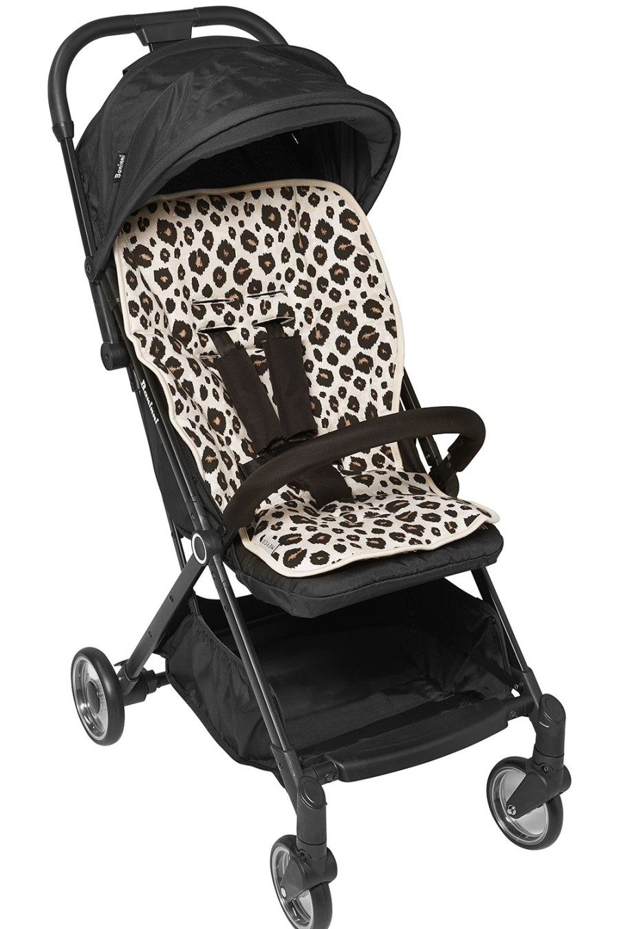 Onderweg Meyco Baby | Buggy Inlegger Leopard - Sand Melange