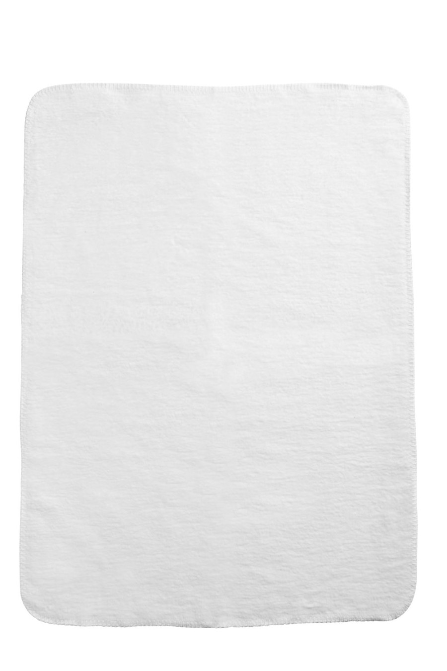 Slapen Meyco Baby | Wiegdeken Uni - White - 75X100Cm