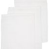 Verzorgen Meyco Baby | Washandjes 3-Pack Hydrofiel Uni - White - 20X17Cm