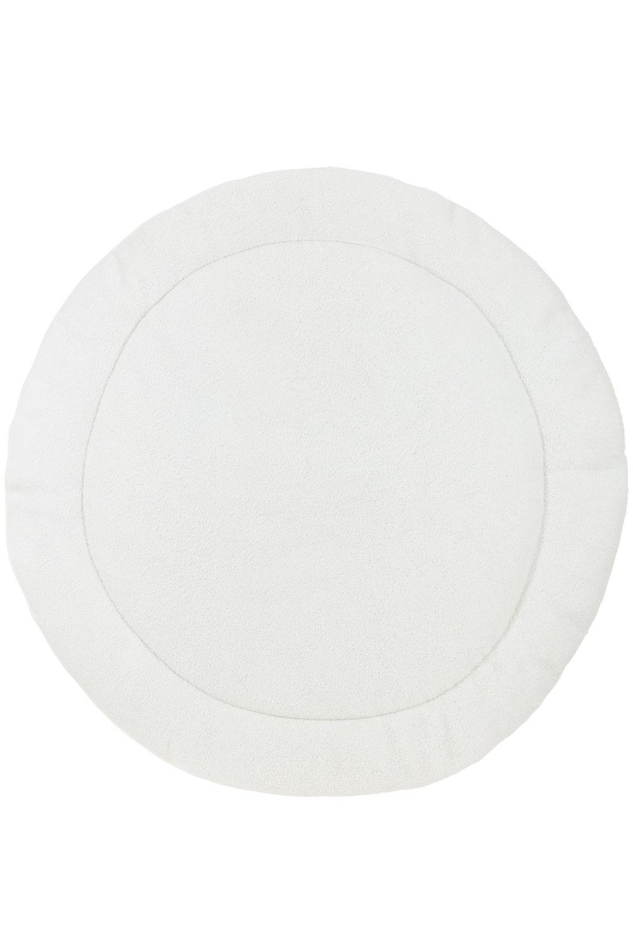 Thuis Meyco Baby | Boxkleed Rond Boucle - Offwhite - 95Cm