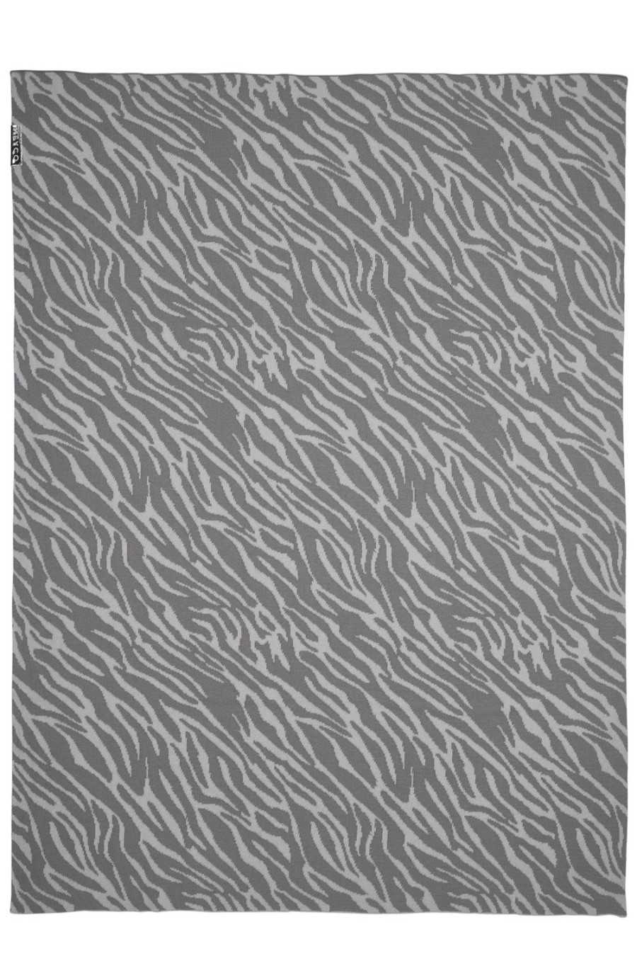 Slapen Meyco Baby | Ledikant Deken Zebra - Grey - 100X150Cm