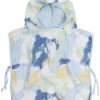 Verzorgen Meyco Baby | Badponcho Pre-Washed Hydrofiel Tie-Dye - Light Blue - 1-3 Jaar