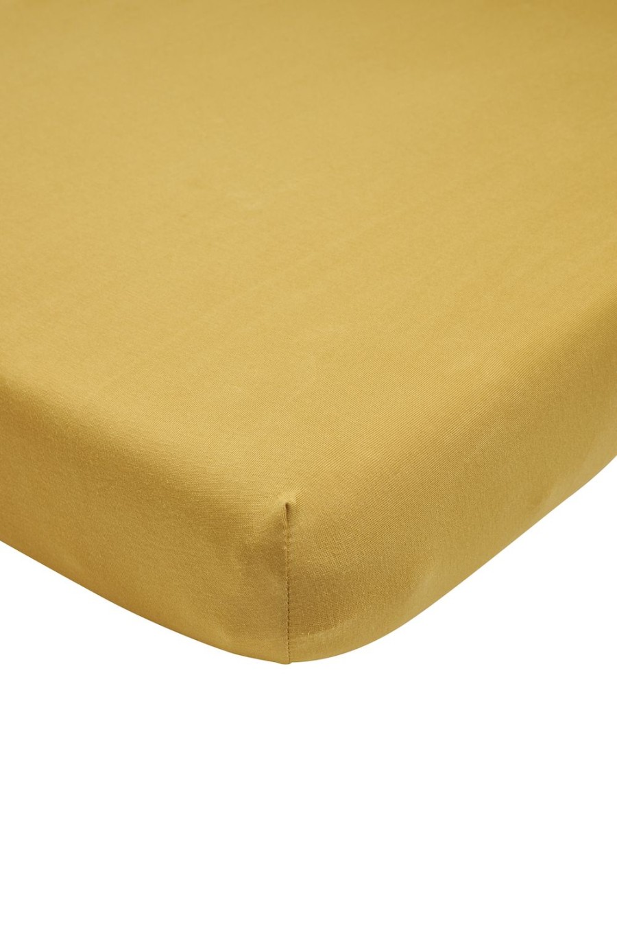 Slapen Meyco Baby | Hoeslaken Twijfelaar Uni - Honey Gold - 120X200Cm