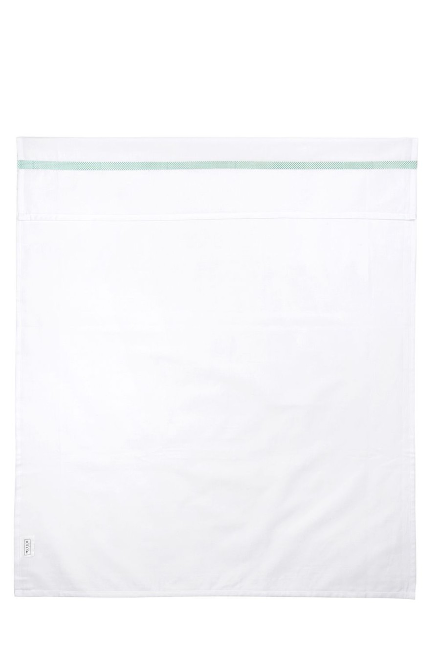 Slapen Meyco Baby | Wieglaken Stip - New Mint - 75X100Cm