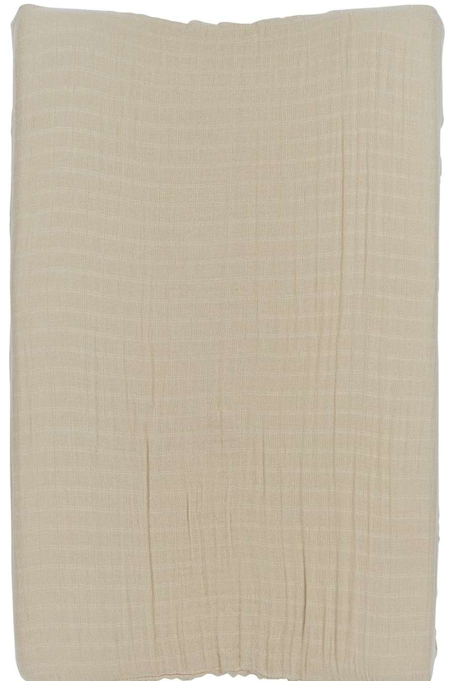 Verzorgen Meyco Baby | Aankleedkussenhoes Pre-Washed Hydrofiel Uni - Sand - 50X70Cm