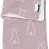 Slapen Meyco Baby | Ledikant Deken Rabbit Velvet - Lilac - 100X150Cm