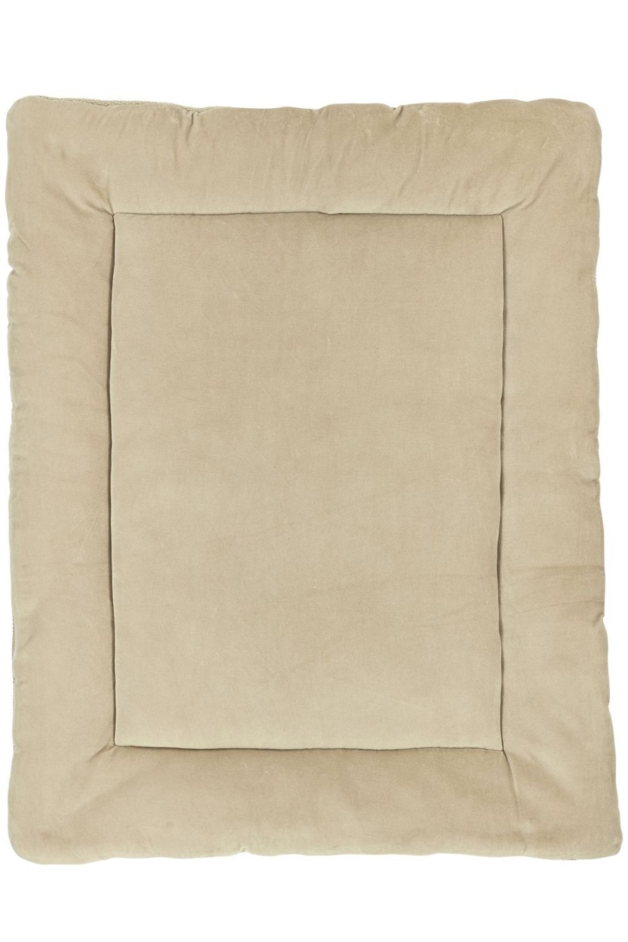 Thuis Meyco Baby | Boxkleed Biologisch Mini Relief - Sand - 77X97Cm