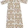 Slapen Meyco Baby | Baby Slaapzak Met Afritsbare Mouwen Ikat - Sand - 110Cm