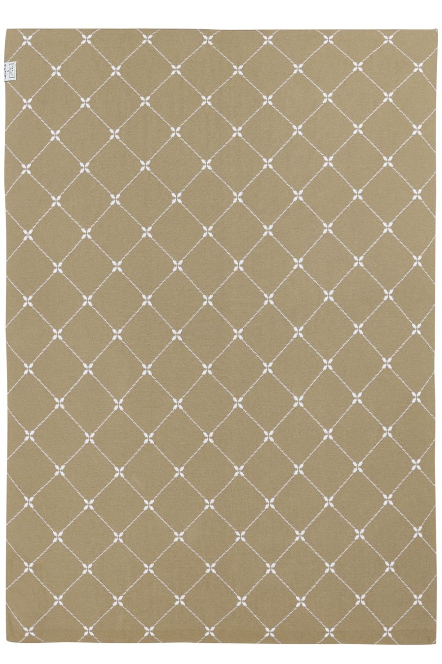 Slapen Meyco Baby | Wiegdeken Louis - Taupe - 75X100Cm