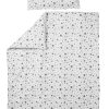 Slapen Meyco Baby | Dekbedovertrek Ledikant Dots - Grey - 100X135Cm