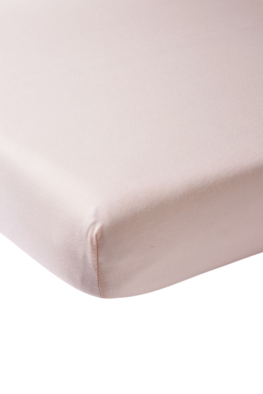 Slapen Meyco Baby | Hoeslaken Ledikant Uni - Light Pink - 60X120Cm