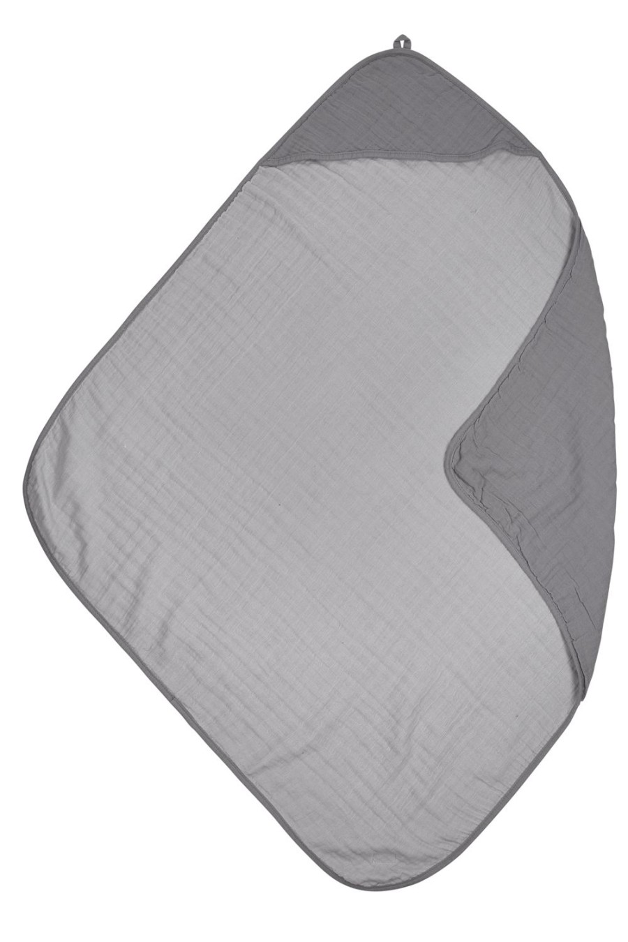 Verzorgen Meyco Baby | Badcape Pre-Washed Hydrofiel Uni - Grey - 80X80Cm