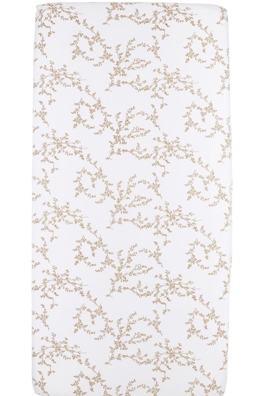 Thuis Meyco Baby | Hoeslaken Boxmatras Branches - Sand - 75X95Cm