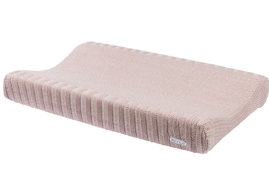 Verzorgen Meyco Baby | Aankleedkussenhoes Relief Mixed - Pink - 50X70Cm