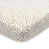 Slapen Meyco Baby | Hoeslaken Wieg Cheetah - Camel - 40X80/90Cm