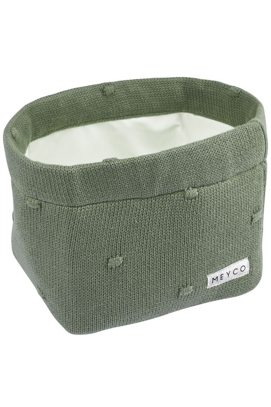 Thuis Meyco Baby | Commodemandje Mini Knots - Forest Green - Medium