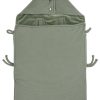 Onderweg Meyco Baby | Voetenzak Knit Basic - Forest Green - 40X82Cm