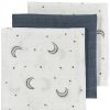 Verzorgen Meyco Baby | Hydrofiele Doeken 3-Pack Moon - Indigo - 70X70Cm