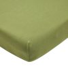 Slapen Meyco Baby | Hoeslaken Juniorbed Uni - Avocado - 70X140/150Cm