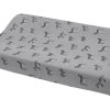 Verzorgen Meyco Baby | Aankleedkussenhoes Zebra Animal - Grey - 50X70Cm