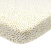 Thuis Meyco Baby | Hoeslaken Boxmatras Cheetah - Honey Gold - 75X95Cm