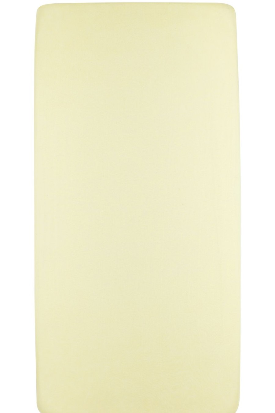 Thuis Meyco Baby | Hoeslaken Boxmatras Uni - Soft Yellow - 75X95Cm