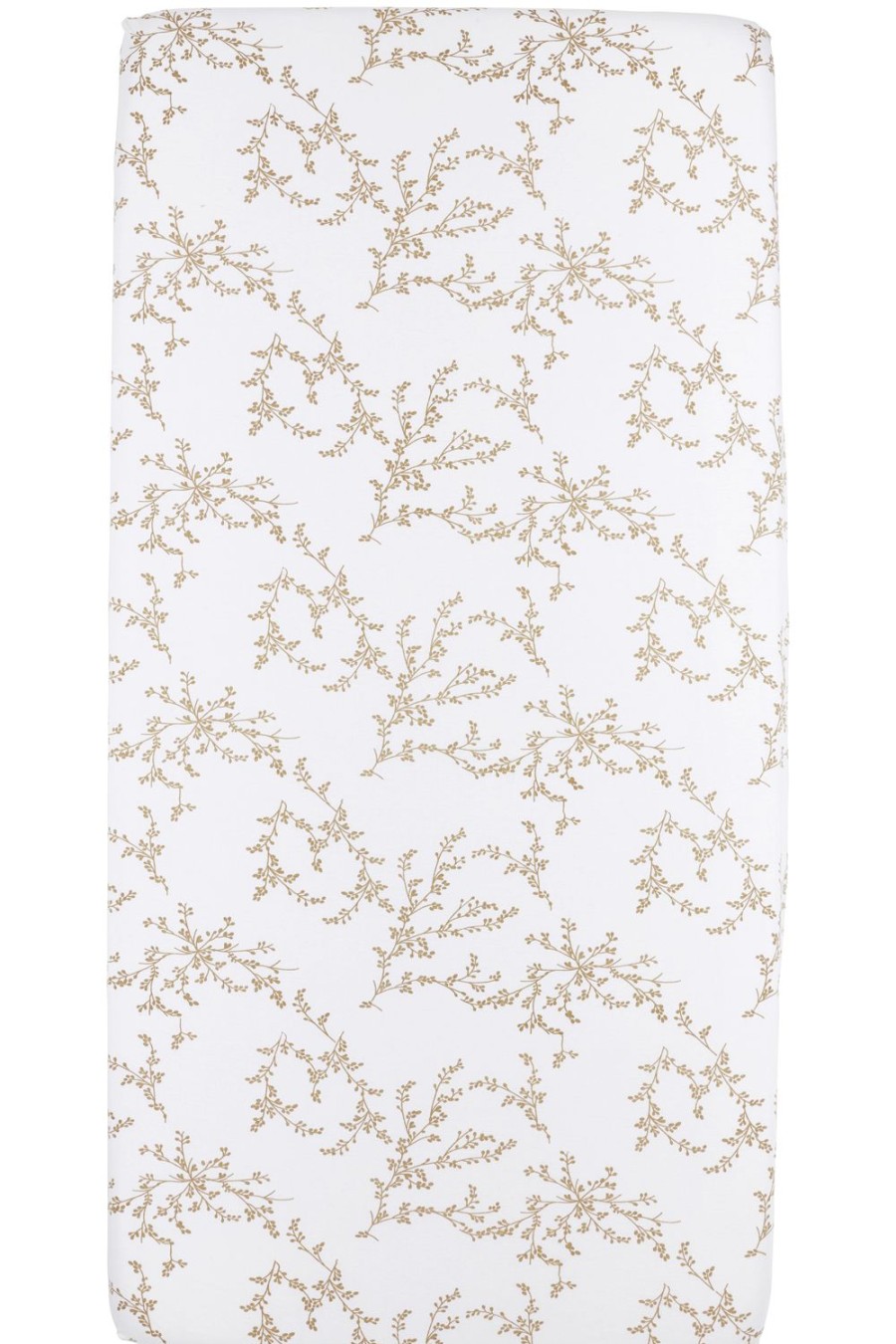 Slapen Meyco Baby | Hoeslaken Ledikant Branches - Sand - 60X120Cm