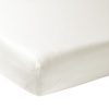 Slapen Meyco Baby | Hoeslaken Co-Sleeper Uni - Offwhite - 50X90Cm