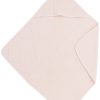 Verzorgen Meyco Baby | Badcape Badstof Uni - Soft Pink - 75X75Cm